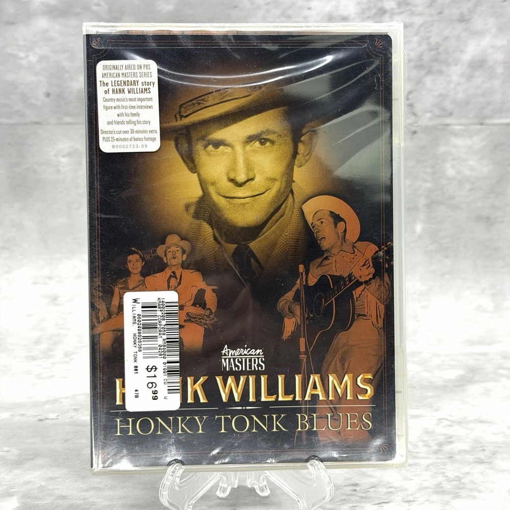 Hank Williams: Honky Tonk Blues (DVD, 2004, American Masters, Director's Cut)